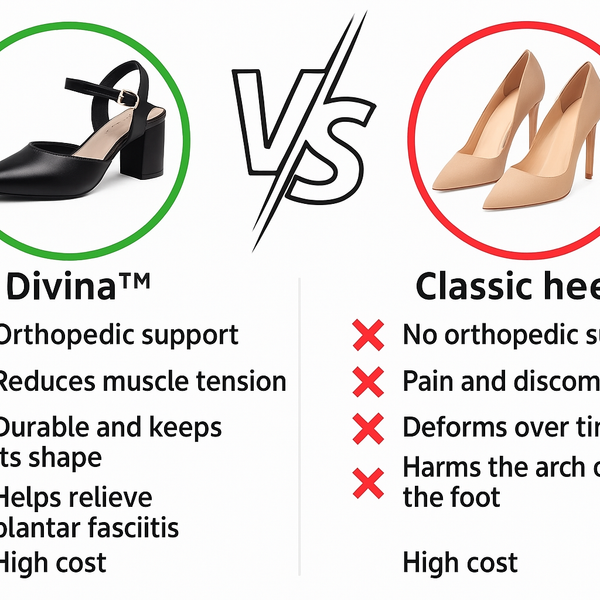 Divina™ - Women's Orthopedic Comfort Heels